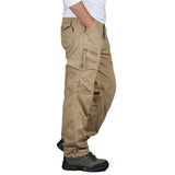 New 2019 Men Cargo Pants Multi Pockets Military Tactical Pants Men Outwear Streetwear Army Straight Slacks Casual Long Trousers - webtekdev