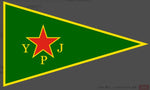 YPG Flag Kurdish Rojava Kurdistan - webtekdev