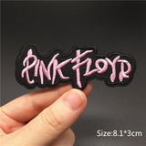 Rock Music Metal Band Patches Iron On For Clothing Punk Embroideried Patch Badges Clothes Stickers DIY Appliques Stripes - webtekdev
