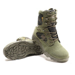 Winter Outdoor Men Hiking Shoes Breathable Tactical Combat Army Boot Desert Training Sneaker Size 39-47 Anti-Slip Trekking Shoes - webtekdev