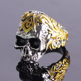 FDLK   European Masonic Skull Men Rings Vintage Gothic Punk Mystic Glory Male Finger Rings Anel Masculino Jewelry - webtekdev