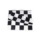 Flaglink 3x5fts 90x150cm black white square car racing checkered Flag (90 x 150cm) - webtekdev