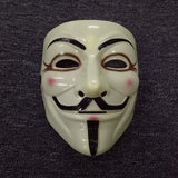 Party cos Masks V for Vendetta adult Mask Anonymous Guy Fawkes  Halloween Masks Adult Accessory Party Cosplay - webtekdev