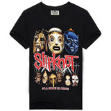 Summer Men/Women Slipknot t shirt heavy metal tshirts Tops Tees prepare for hell tour T-shirt Men Rock band t-shirts Plus Size - webtekdev