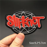 Rock Music Metal Band Patches Iron On For Clothing Punk Embroideried Patch Badges Clothes Stickers DIY Appliques Stripes - webtekdev