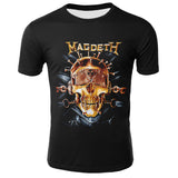 Fashion Slayer T Shirt Men Rock Style T Shirts Summer Black Tshirts Short Sleeve Cool Animal Printed Tops Hip Hop Men Streetwear - webtekdev