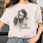 2019 Hot Moive joker joaquin phoenix T Shirt Men Tshirt Male Romeo Tops Plus Size Streetwear Graphic Tees Hip Hop Funny - webtekdev