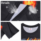 Fashion Slayer T Shirt Men Rock Style T Shirts Summer Black Tshirts Short Sleeve Cool Animal Printed Tops Hip Hop Men Streetwear - webtekdev