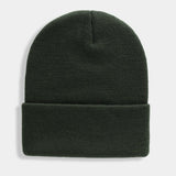 Solid Unisex Beanie Autumn Winter Wool Blends Soft Warm Knitted Cap Men Women SkullCap Hats Gorro Ski Caps 24 Colors Beanies - webtekdev