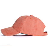 Men's Baseball Cap Outdoor Summer Solid Color Washed Retro Distressed Hat Ladies Hat Park Outdoor Popular Unisex Dad Cap womens - webtekdev