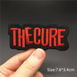 Rock Music Metal Band Patches Iron On For Clothing Punk Embroideried Patch Badges Clothes Stickers DIY Appliques Stripes - webtekdev