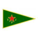 YPG Flag Rojava Kurdistan Kurdish - webtekdev