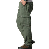 Men's Cargo Pants Casual Multi Pockets Military Tactical Pants Men Outwear Streetwear Army Straight Slacks Long Trousers Clothes - webtekdev
