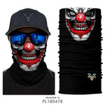V for Vendetta Anime Skull Venom Fishing Mask Hiking Ski Headwear Seamless Bandanas Headband Windproof Sport Scarf Neck Gaiter - webtekdev