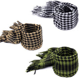 Fashion Mens Lightweight Square Outdoor Shawl Military Arab Tactical Desert Army Shemagh KeffIyeh Arafat Scarf Fashion - webtekdev