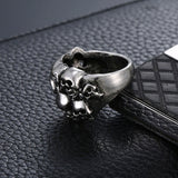 Vintage Men Ring Jewelry for Women Gothic Punk Skull Jewelry Rings Male Anniversary Gifts for Men Hip Hop - webtekdev