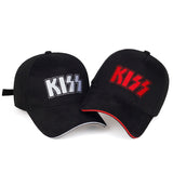 New letter KISS embroidery baseball cap fashion hip hop caps men and women universal hat outdoor sports trucker hats - webtekdev