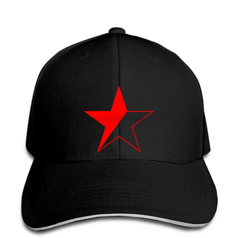 Stern schwarz rot Anarchie Antifa Punk Crust Refugees Welcome Gegen Nazis snapback hat Peaked - webtekdev