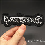 Rock Music Metal Band Patches Iron On For Clothing Punk Embroideried Patch Badges Clothes Stickers DIY Appliques Stripes - webtekdev