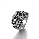 Vintage Men Ring Jewelry for Women Gothic Punk Skull Jewelry Rings Male Anniversary Gifts for Men Hip Hop - webtekdev