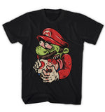 Herren T-shirt Super Zombie Death Mario Game Over Movie Spiel Neu tshirt Cotton Brand New T-Shirts harajuku - webtekdev