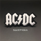 Rock Music Metal Band Patches Iron On For Clothing Punk Embroideried Patch Badges Clothes Stickers DIY Appliques Stripes - webtekdev