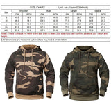 Camouflage Hoodies Men 2019 New Fashion Sweatshirt Male Camo Hoody Hip Autumn Winter Military Hoodie Mens Clothing US/EUR Size - webtekdev