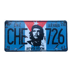 Vintage Metal Tin Signs Che Guevara 726 Car License Number Art Poster Bar Pub Pub Vintage Decorative Plates Metal Wall Art - webtekdev