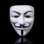 Party cos Masks V for Vendetta adult Mask Anonymous Guy Fawkes  Halloween Masks Adult Accessory Party Cosplay - webtekdev