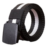 Belts for Fashion Man Women Automatic Nylon Belt Buckle Military Fans Tactical Canvas Wild Belts ремень - webtekdev