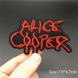 Rock Music Metal Band Patches Iron On For Clothing Punk Embroideried Patch Badges Clothes Stickers DIY Appliques Stripes - webtekdev