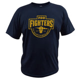 Foo Fighters T Shirt S.F. Valley Rock Band Tshirt Fashion Casual Breathable Fitness Crew Neck EU Size 100% Cotton Tops - webtekdev