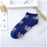 Unisex fashion Harajuku skarpetki weed socks cotton street fashion hip hop socks happy fun calcatenes hip hop men's sock Loss sa - webtekdev