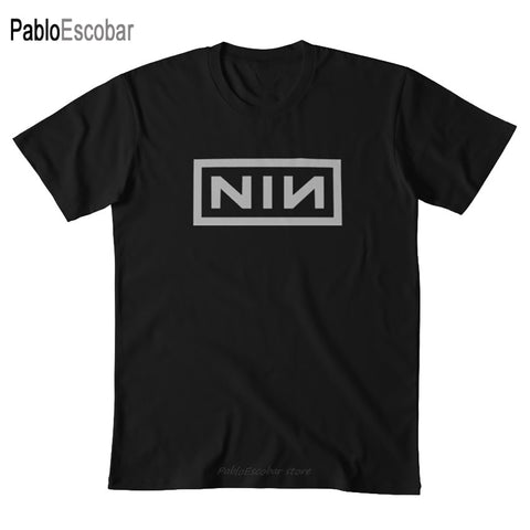 CAPTAIN NIN T shirt captain nin rock music inch funny nails nerd nine band shubuzhi men cotton tshirt summer brand top tees - webtekdev