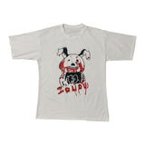 White Basic Funny Rabbit Print Unisex T-shirts 2020 Female Man Cute Cartoon Hip-pop T Shirt 2020 Summer Outdoor Harajuku Top New - webtekdev
