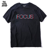 THE COOLMIND pure 100% cotton short sleeve fucus printed funny men Tshirt casual o-neck loose summer T shirt for men tops tees - webtekdev