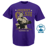 Custom T Shirts Men'S Crew Neck Short Sleeve Best Friend Johnny Cash Shirts - webtekdev