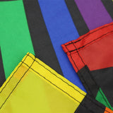 90*150cm LGBT peace gay pride rainbow Peace Flag For Decoration (D 90 x 150cm) - webtekdev