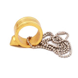 Creative Cool Brass Knuckles Zinc Alloy Self-Defense Escape Ring Anti-wolf Protective Equipment Outdoor Portable Punk Rings Hot - webtekdev