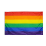 90*150cm LGBT peace gay pride rainbow Peace Flag For Decoration (D 90 x 150cm) - webtekdev