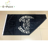 Sons of Anarchy California Flag 2ft*3ft (60*90cm) 3ft*5ft (90*150cm) Size Christmas Decorations for Home Flag Banner Gifts - webtekdev
