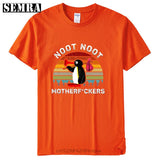 Men's noot noot motherfuckers Cotton T-shirt 2020 Women Summer Harjuku Funny T shirt pingu Cotton Clothes - webtekdev