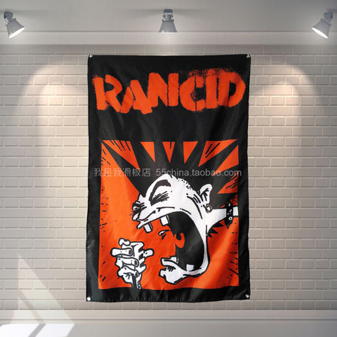 Rancid Punk Band Flag - webtekdev