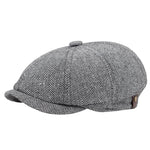 Male Plus Size Ivy Hat Big Head Man Autumn and Winter Newsboy Cap Top Grade Beret Caps 58cm 60cm Two sizes - webtekdev