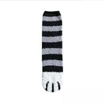 1 pair of plush coral fleece socks female tube socks autumn and winter cat claws cute thick warm sleeping floor sleep socks - webtekdev