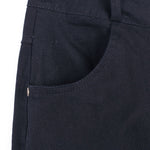 Women's High Stretch Denim Pants Ladies Mid High Waist Distressed Ripped Skinny Pencil Pants Black White - webtekdev