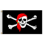 Pirate Flag 60x90cm Calico Flag Skull Flag Polyester Banner Flags And Banners Home Decor Fade Resistant Jolly Roger Flag Decor - webtekdev
