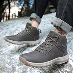 Winter Men Snow Boots Warm Man Warm Boots Designer Luxury Male Combat Shoes Driving Military Ankle Boots Tactical Punk Shoes - webtekdev