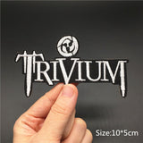 Rock Music Metal Band Patches Iron On For Clothing Punk Embroideried Patch Badges Clothes Stickers DIY Appliques Stripes - webtekdev