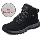 Winter Men Snow Boots Warm Man Warm Boots Designer Luxury Male Combat Shoes Driving Military Ankle Boots Tactical Punk Shoes - webtekdev